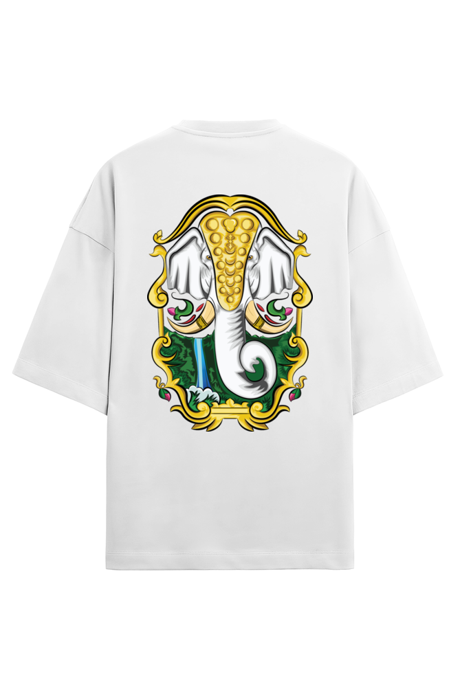 Oversized T-Shirt: Divine Elephant Truck Art