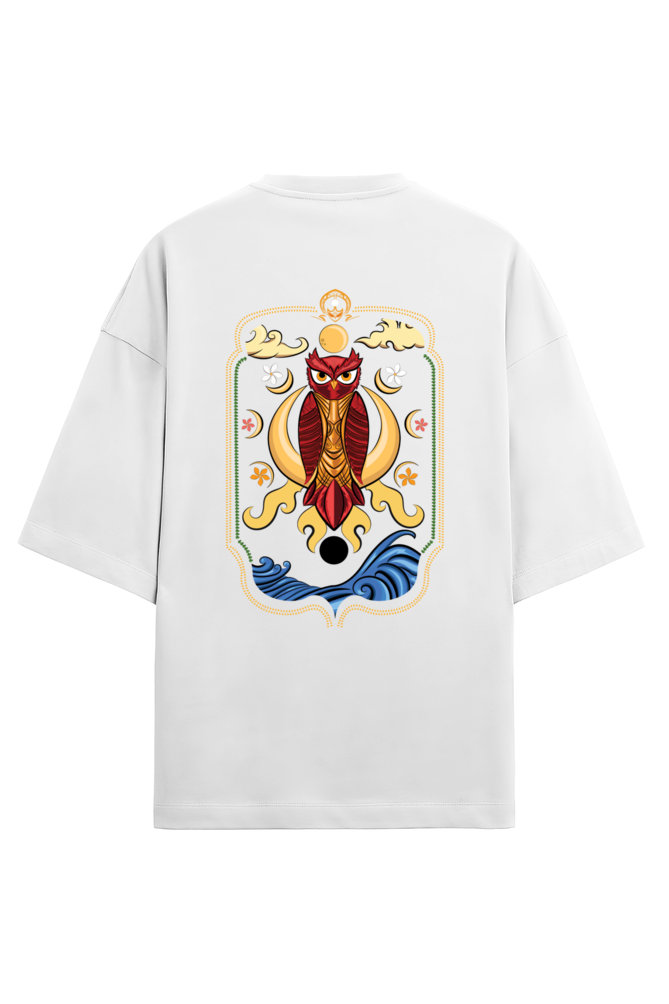 Oversized T-Shirt: Mystic Owl Truck Art