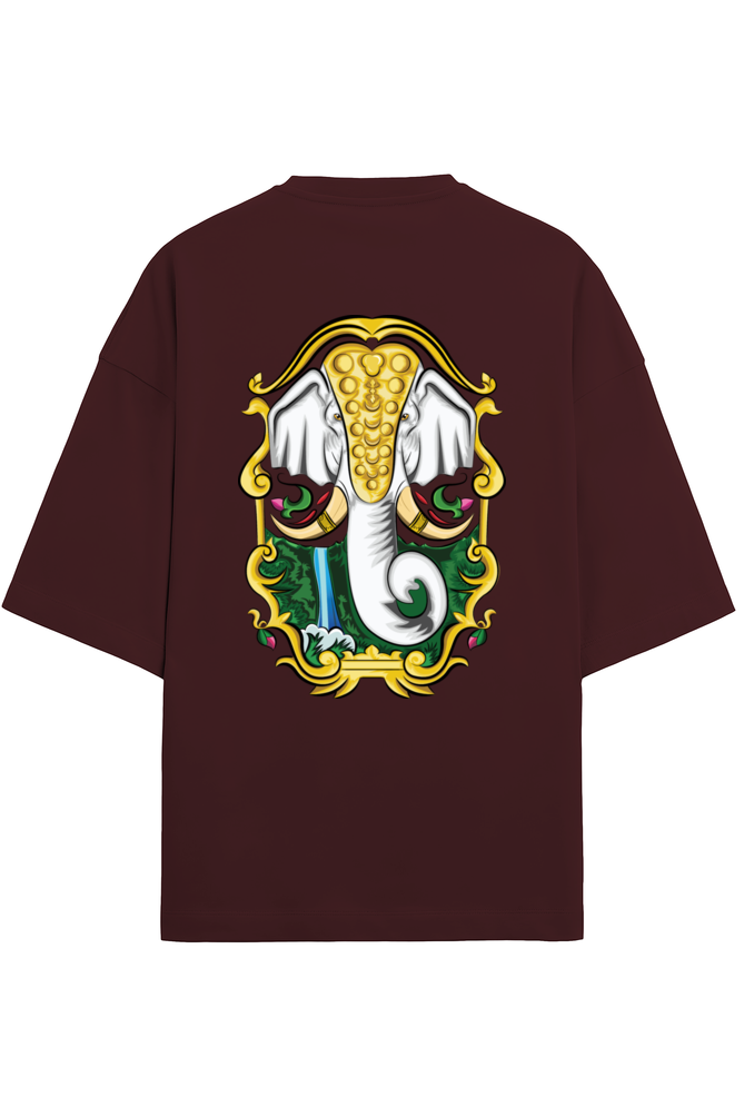 Oversized T-Shirt: Divine Elephant Truck Art