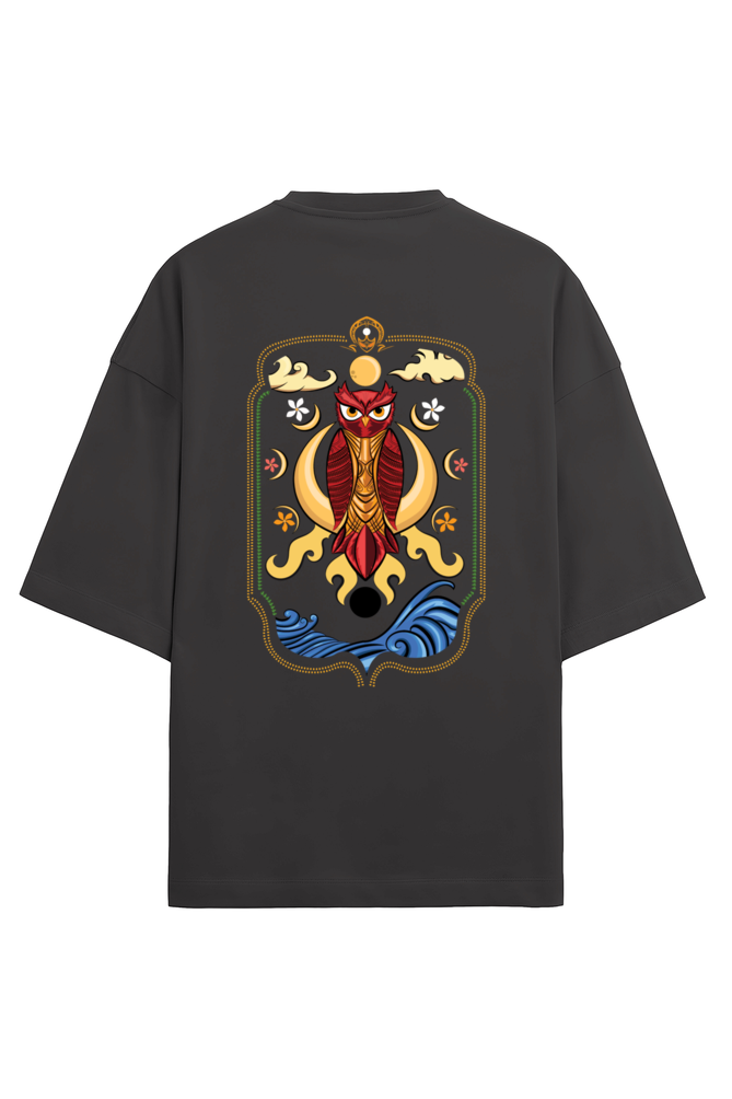 Oversized T-Shirt: Mystic Owl Truck Art