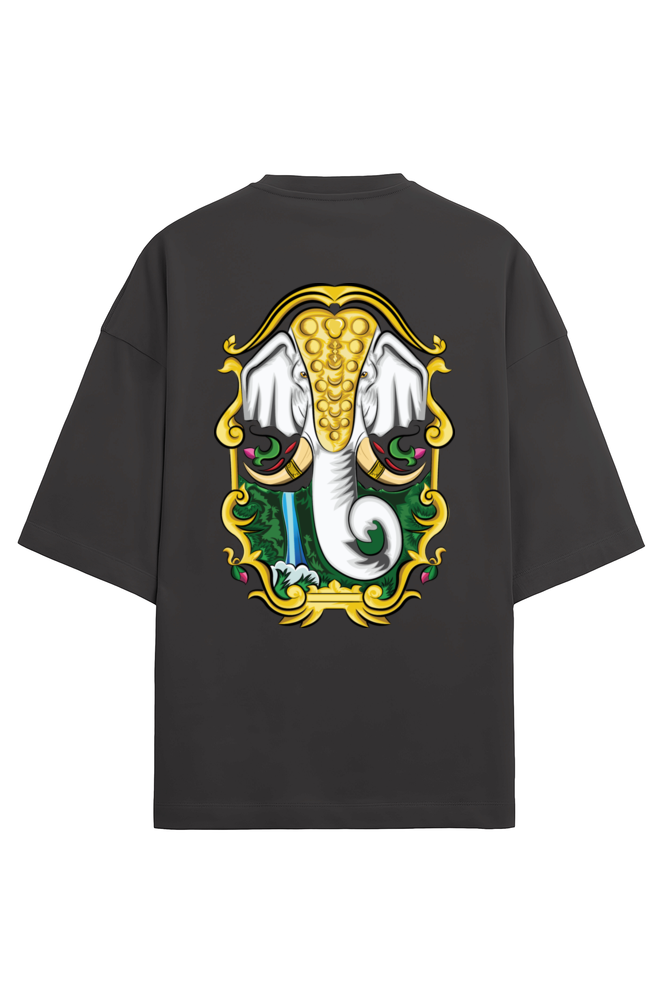 Oversized T-Shirt: Divine Elephant Truck Art
