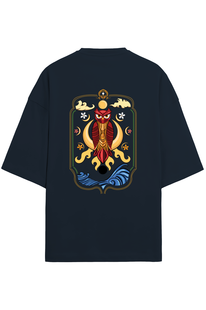 Oversized T-Shirt: Mystic Owl Truck Art