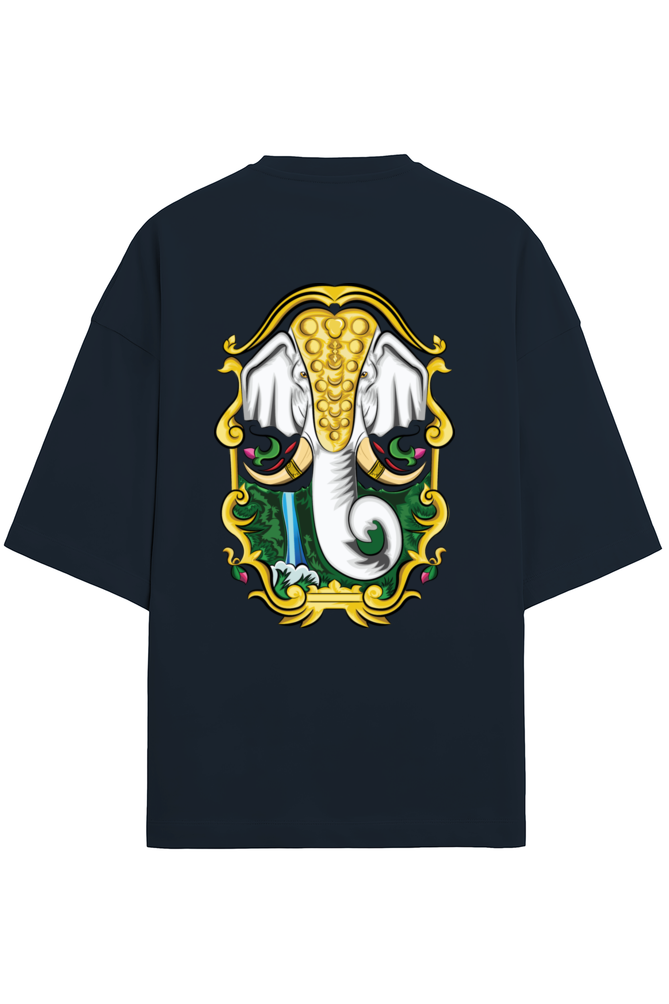 Oversized T-Shirt: Divine Elephant Truck Art