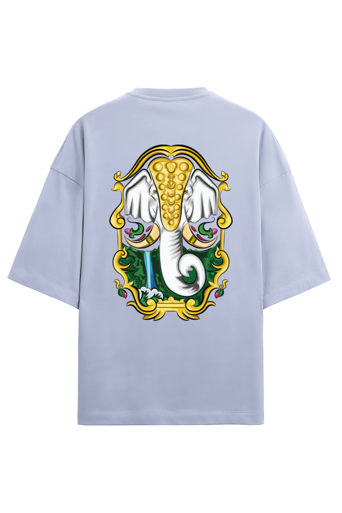 Oversized T-Shirt: Divine Elephant Truck Art