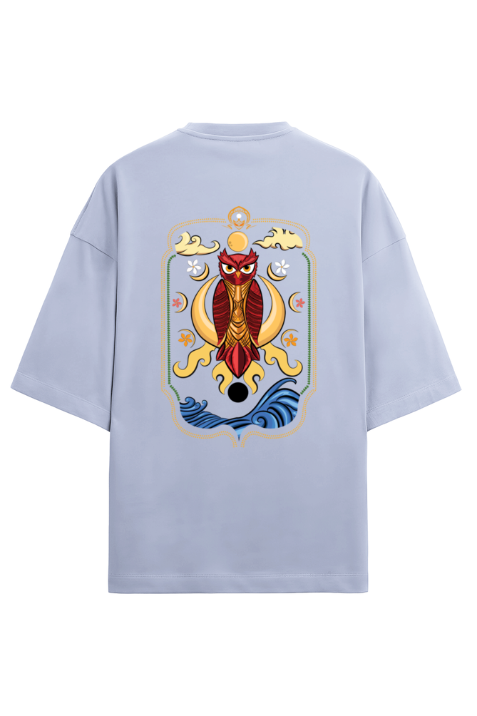 Oversized T-Shirt: Mystic Owl Truck Art