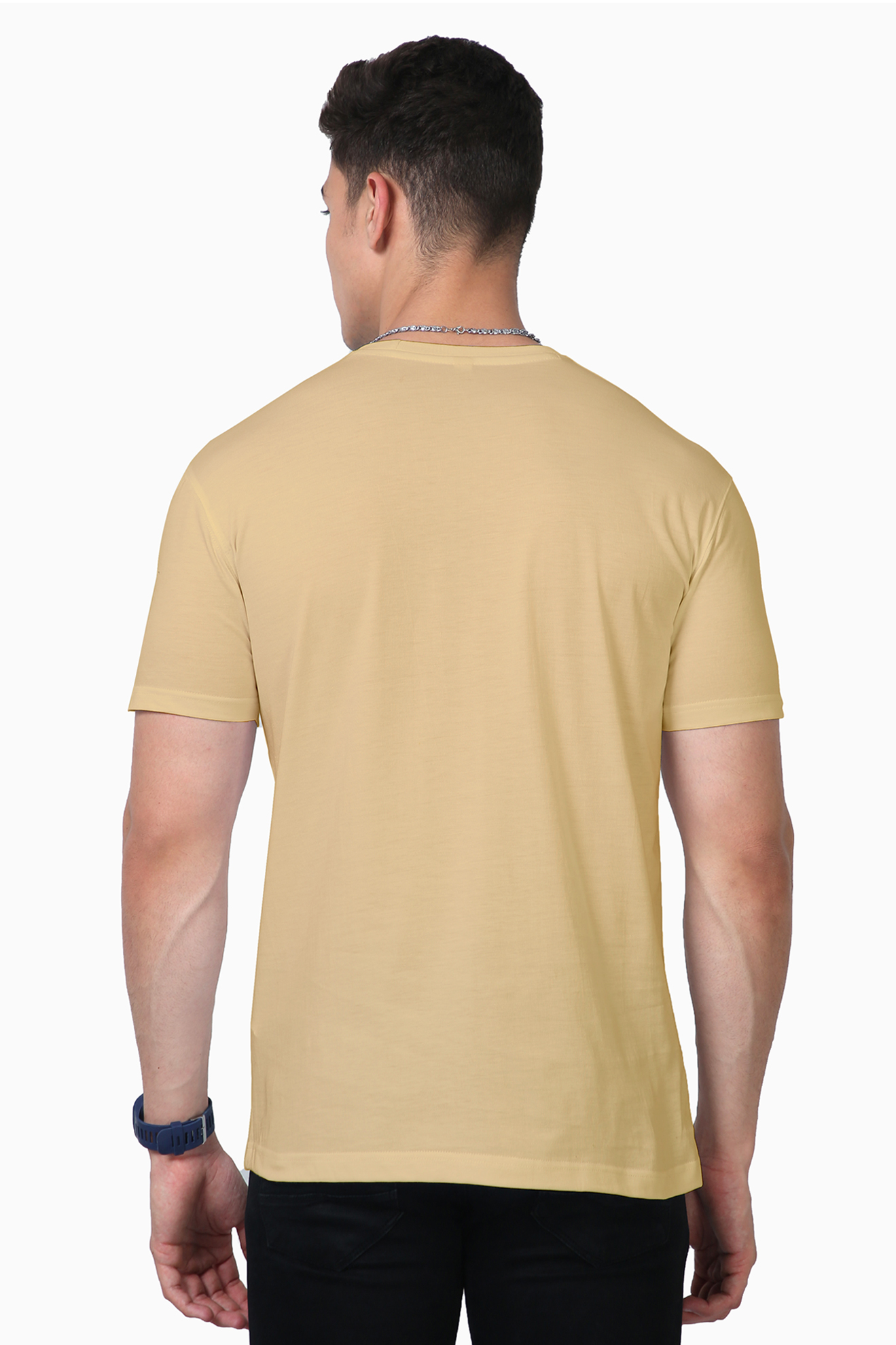 Supima Cotton T-Shirt: Beige