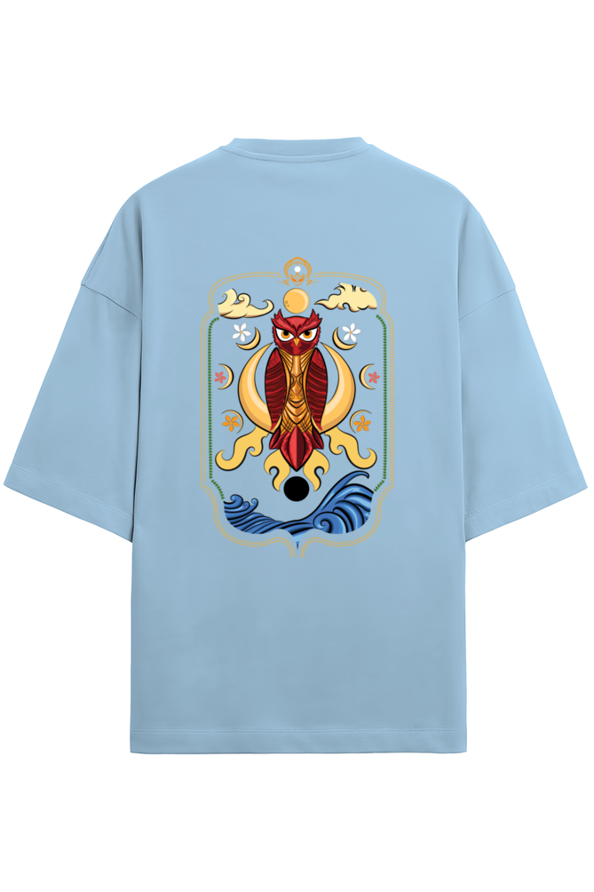 Oversized T-Shirt: Mystic Owl Truck Art