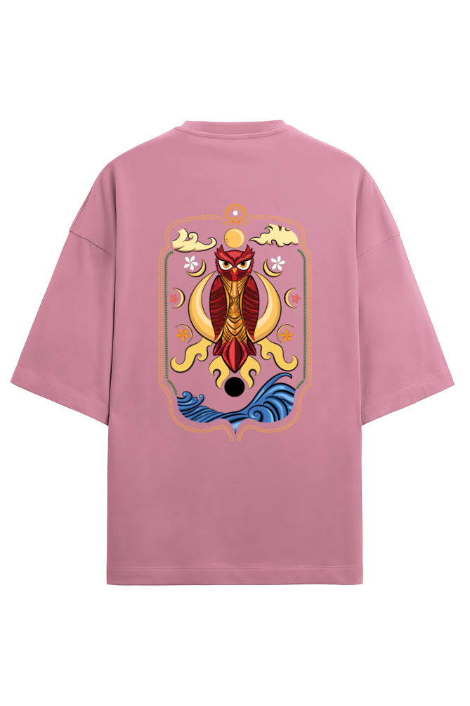 Oversized T-Shirt: Mystic Owl Truck Art