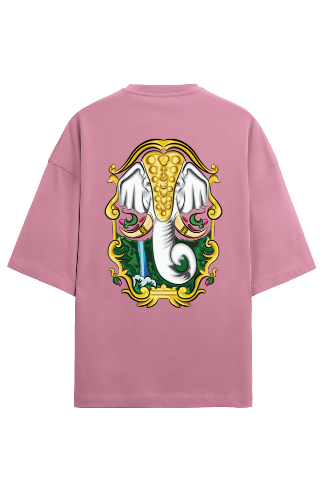 Oversized T-Shirt: Divine Elephant Truck Art