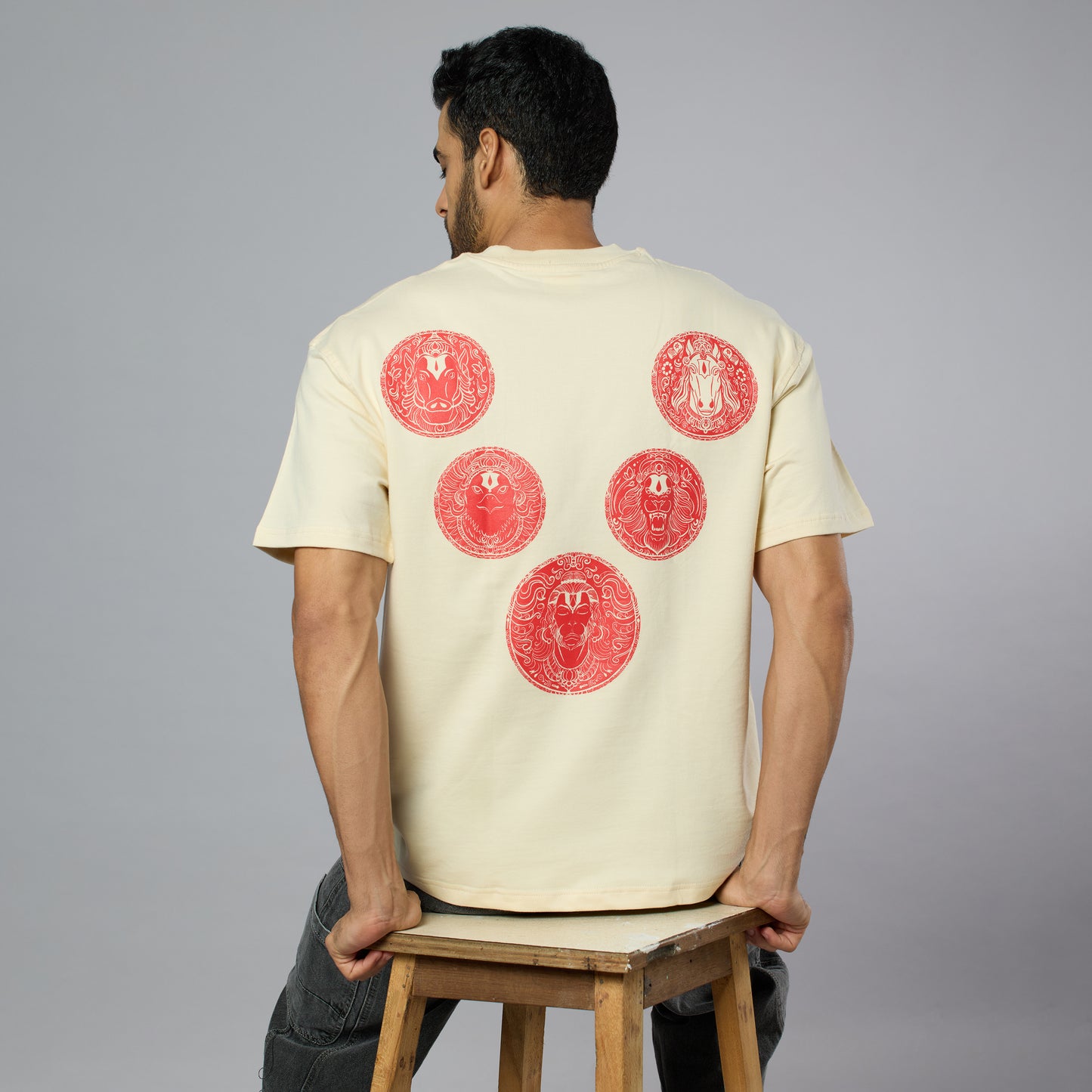 Oversized T-Shirt: Panchmukhi