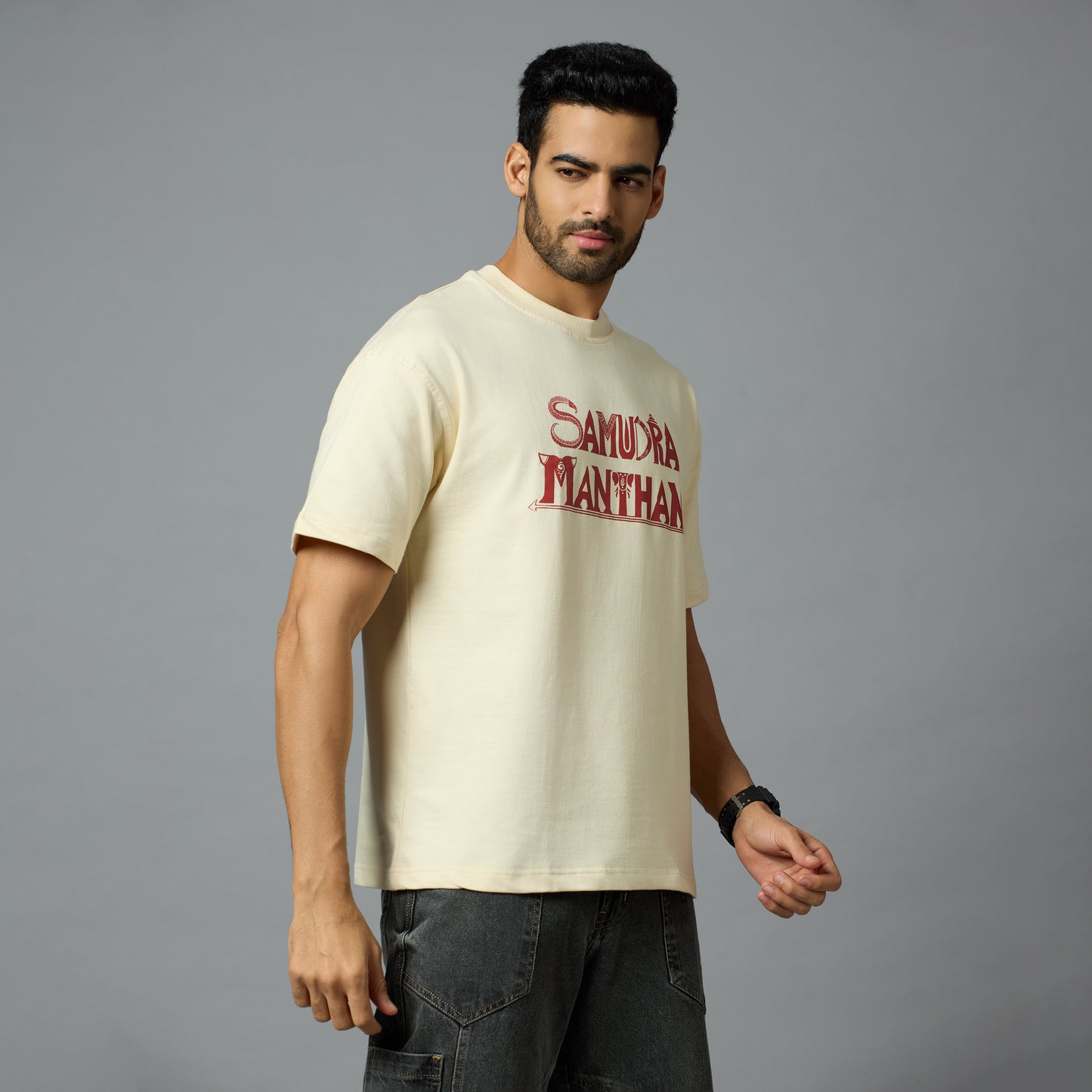 Oversized T-Shirt: Samudra Manthan