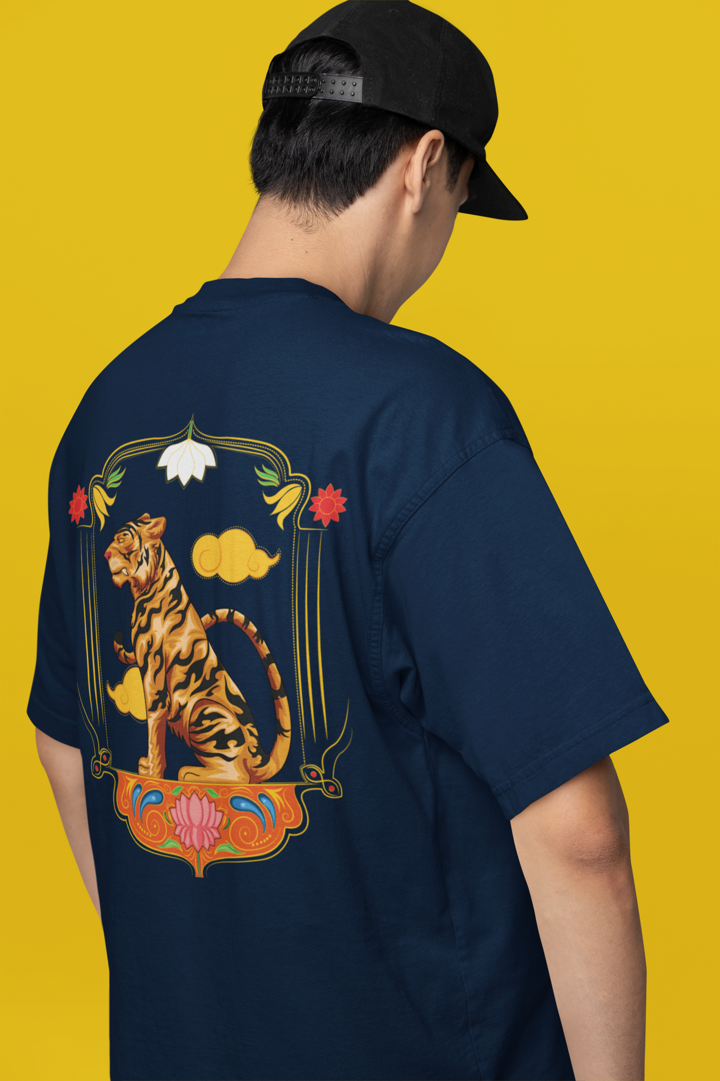 Oversized T-Shirt: Royal Tiger Truck Art