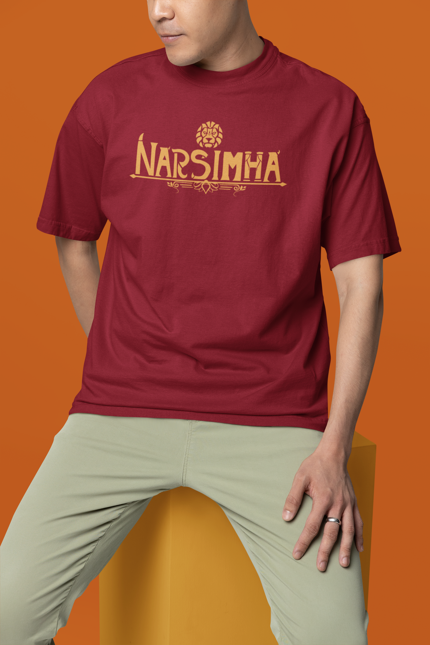 Oversized T-Shirt: Narsimha