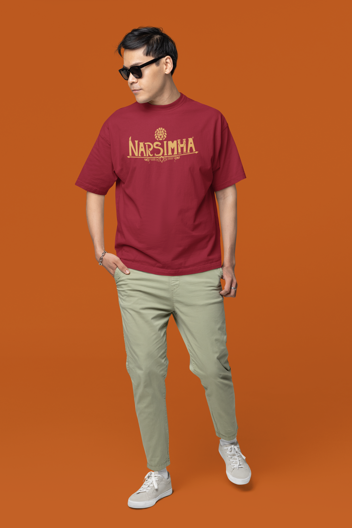 Oversized T-Shirt: Narsimha