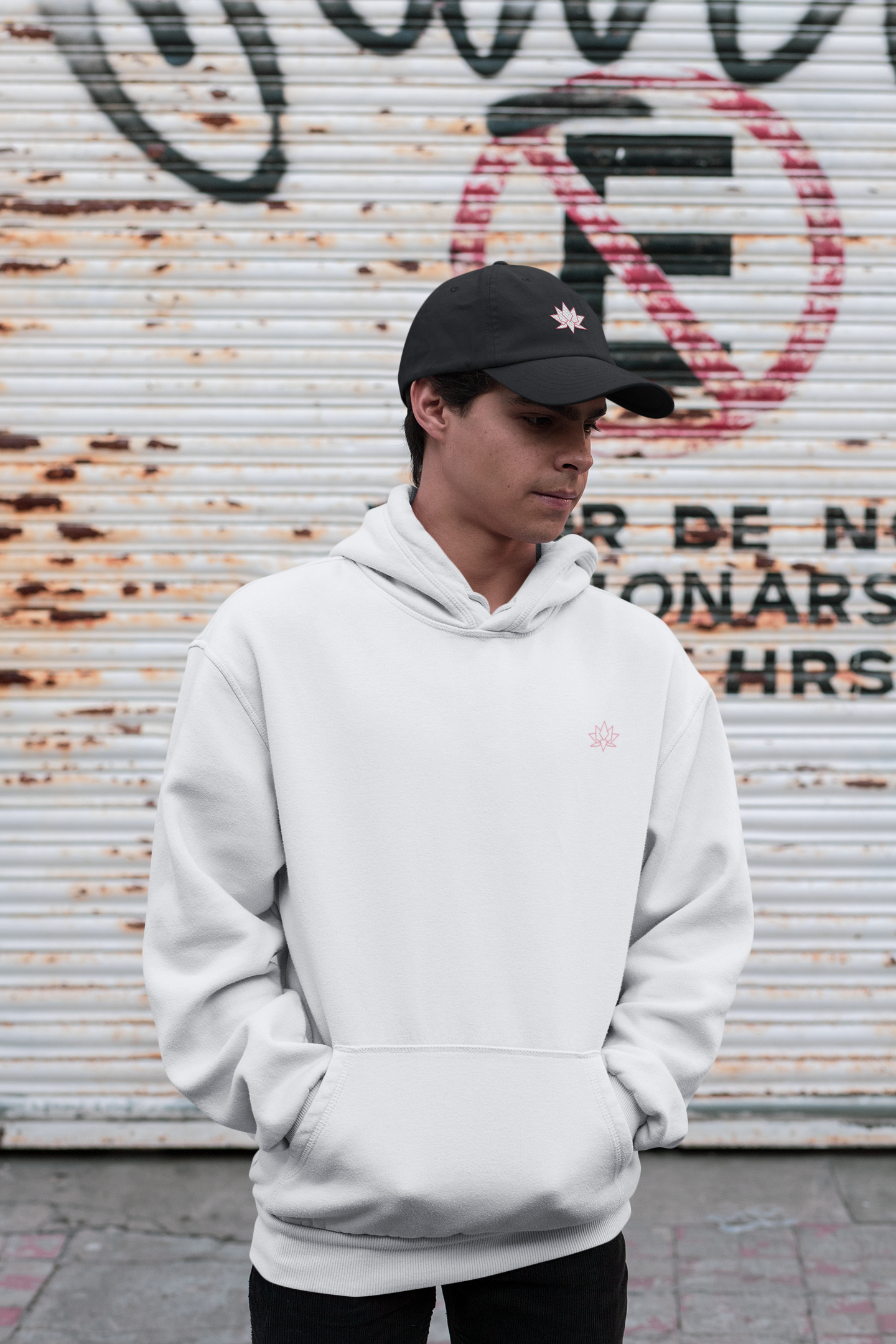 Oversized Hoodie: White