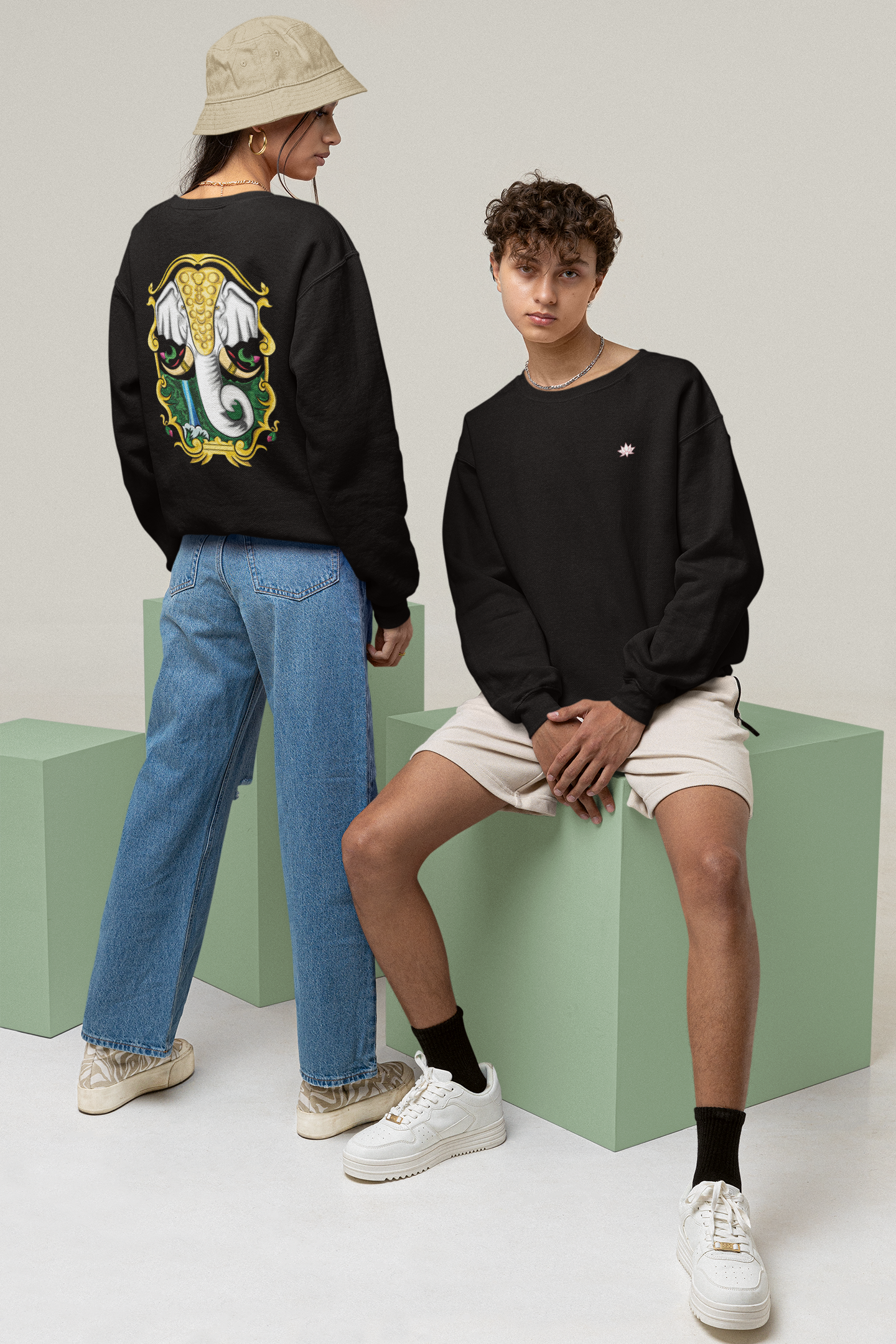 Graphic Oversized Sweatshirts