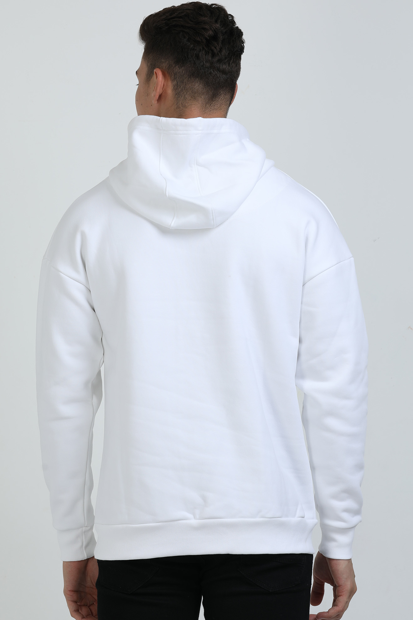 Oversized Hoodie: White