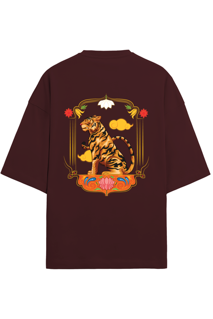 Oversized T-Shirt: Royal Tiger Truck Art