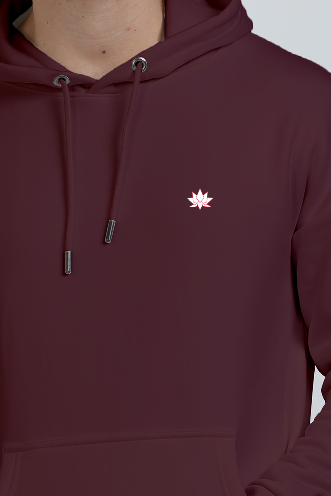 Oversized Hoodie: Maroon
