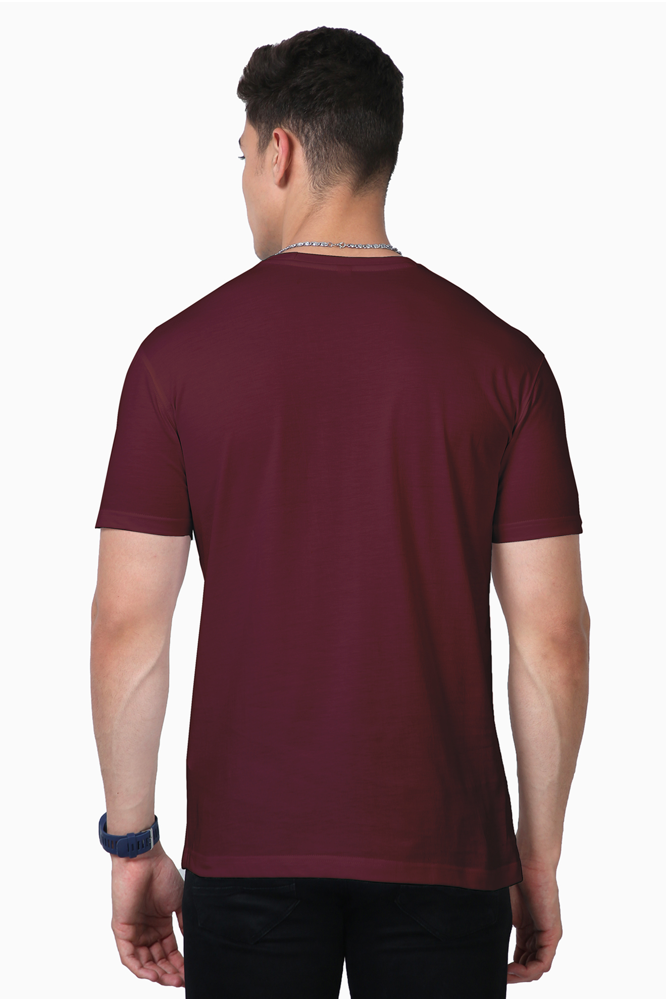 Supima Cotton T-Shirt: Maroon