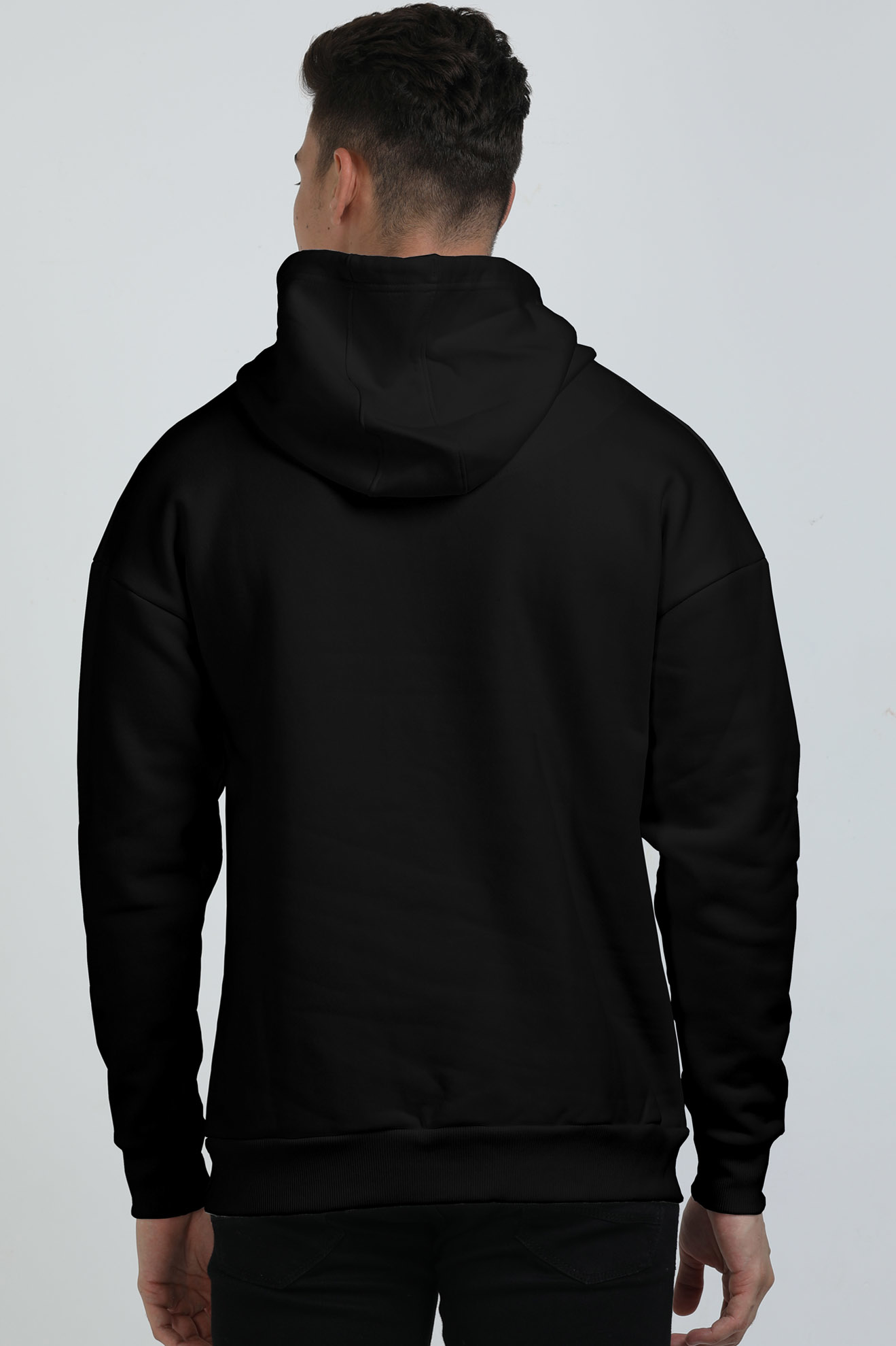 Oversized Hoodie: Black