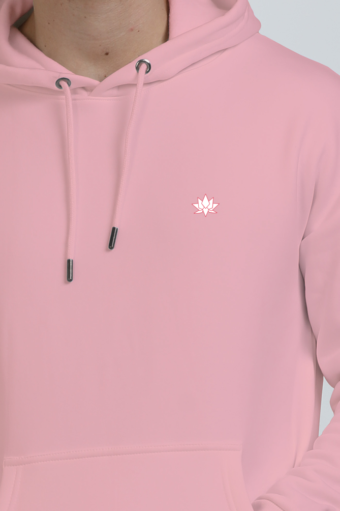 Oversized Hoodie: Light Baby Pink