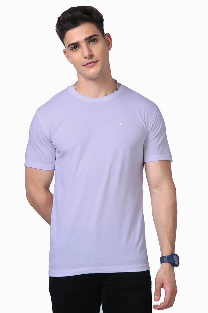 Supima Cotton T-Shirt: Lavender