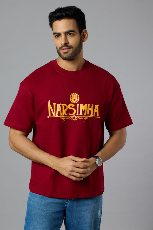 Oversized T-Shirt: Narsimha