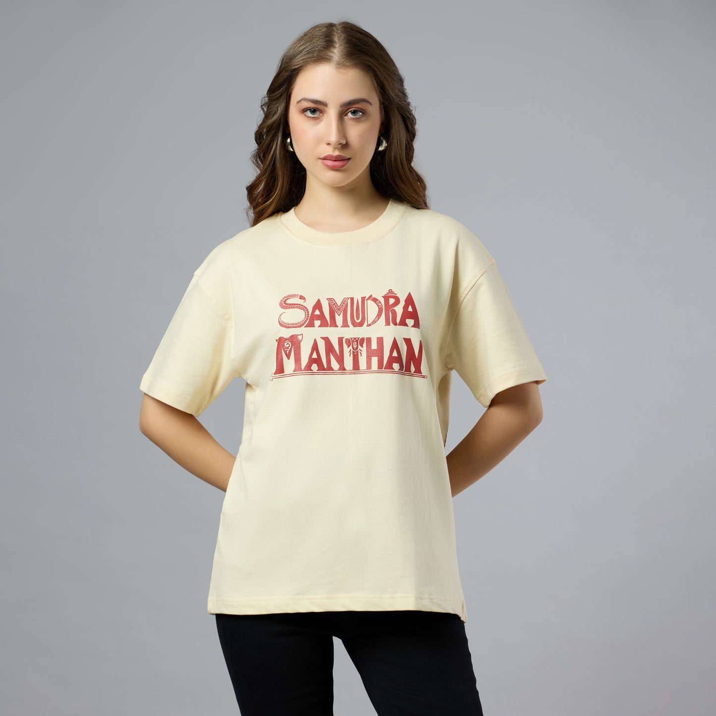 Oversized T-Shirt: Samudra Manthan