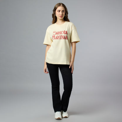 Oversized T-Shirt: Samudra Manthan