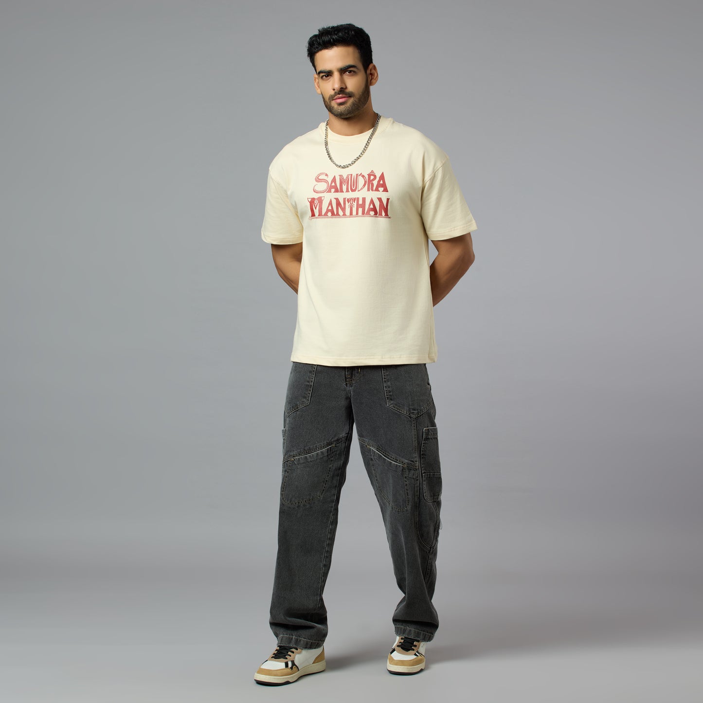 Oversized T-Shirt: Samudra Manthan