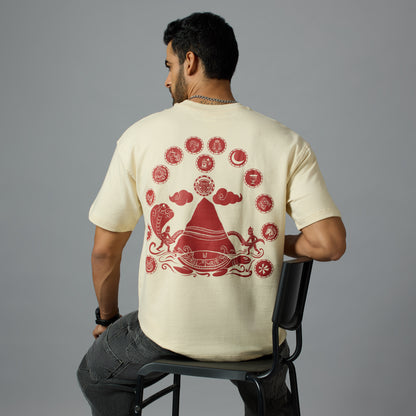 Oversized T-Shirt: Samudra Manthan