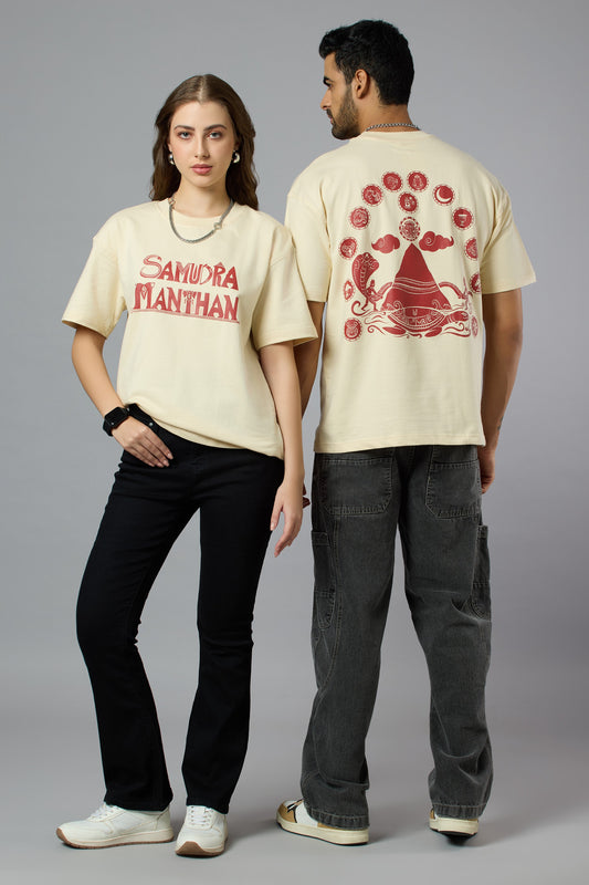Oversized T-Shirt: Samudra Manthan