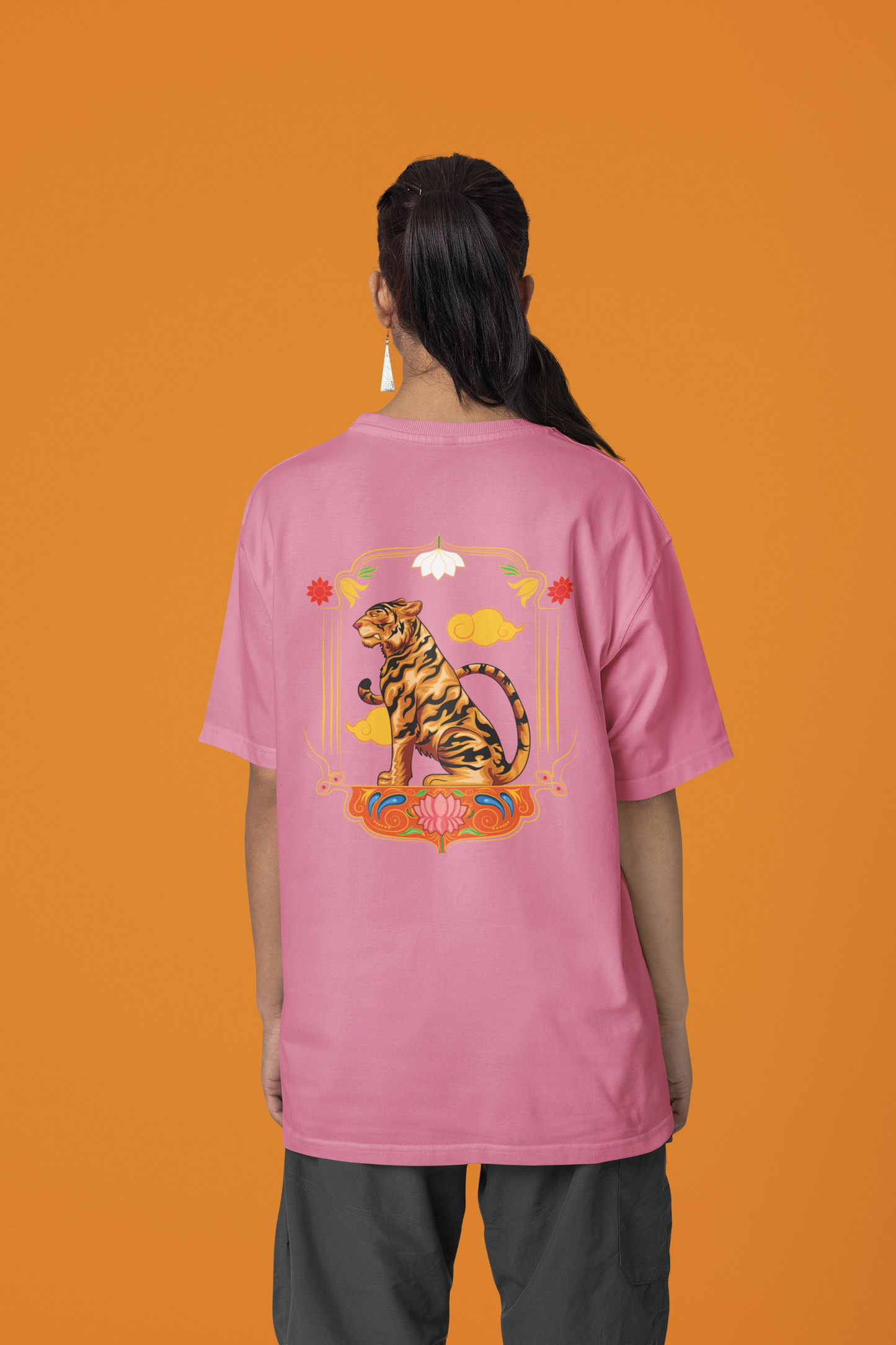 Oversized T-Shirt: Royal Tiger Truck Art