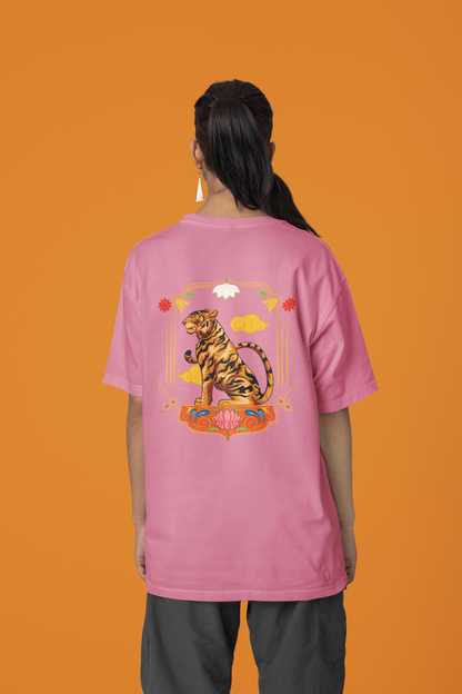 Oversized T-Shirt: Royal Tiger Truck Art