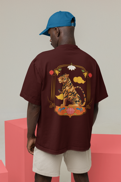 Oversized T-Shirt: Royal Tiger Truck Art