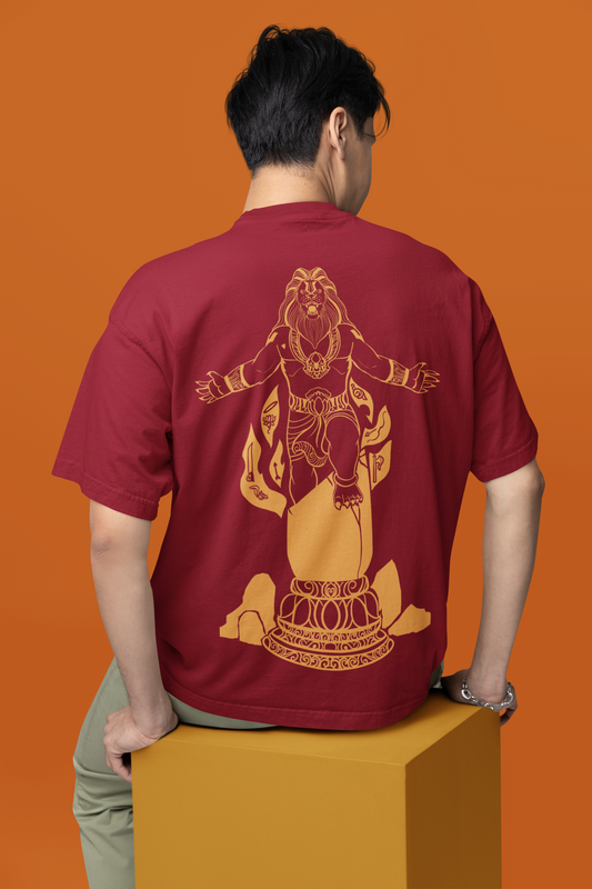 Oversized T-Shirt: Narsimha