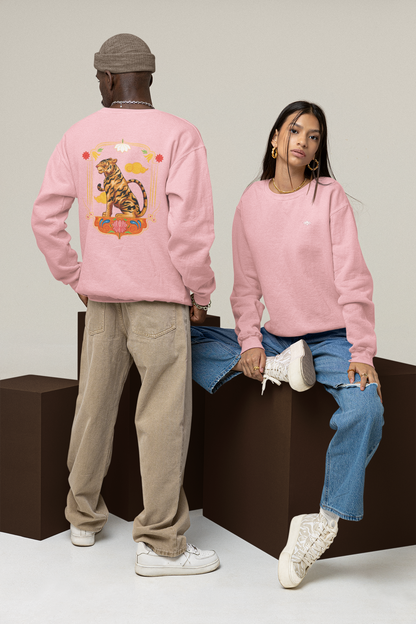 Oversized Sweatshirt: Royal Tiger