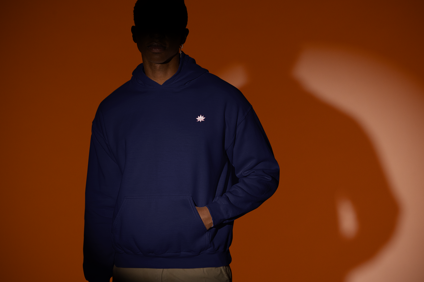 Oversized Hoodie: Navy Blue