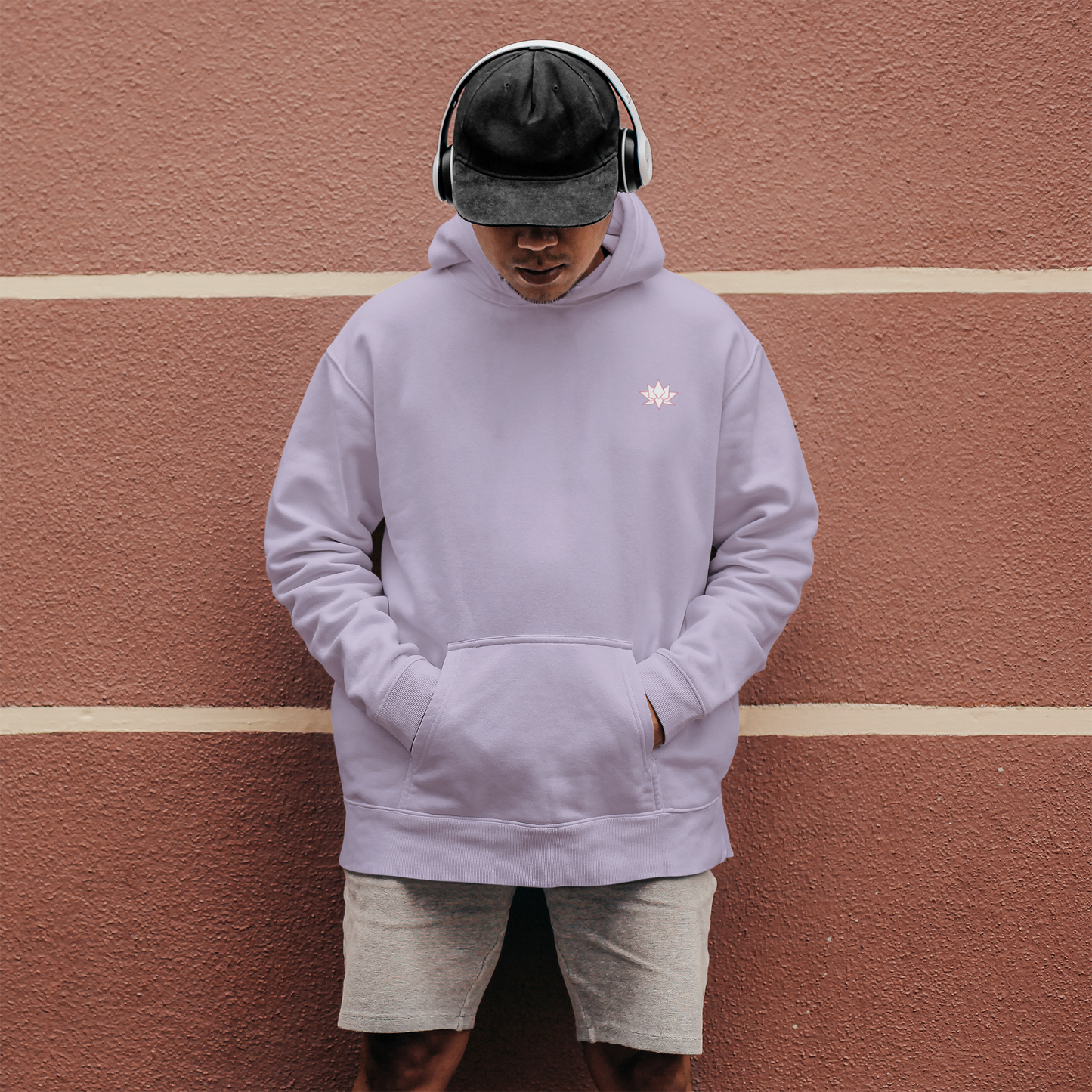 Oversized Hoodie: Lavender