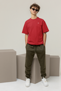 Classic Oversized T-Shirt: Red