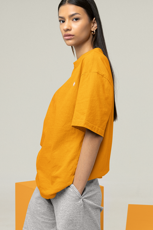 Oversized T-Shirt Solids: Mustard Yellow