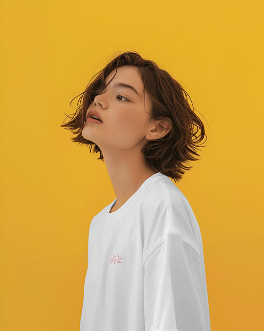 Oversized T-Shirt Solids: White